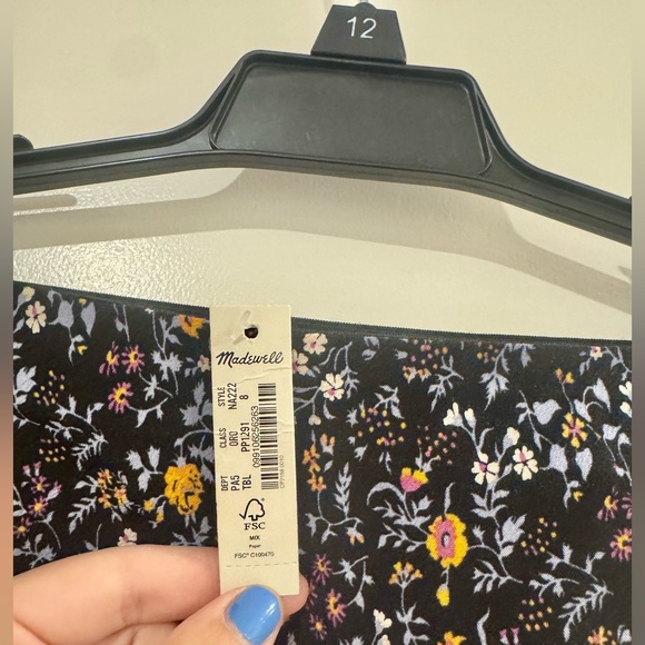 Madewell Mini Slip Skirt in Folkmagic Floral - Picture 6 of 8
